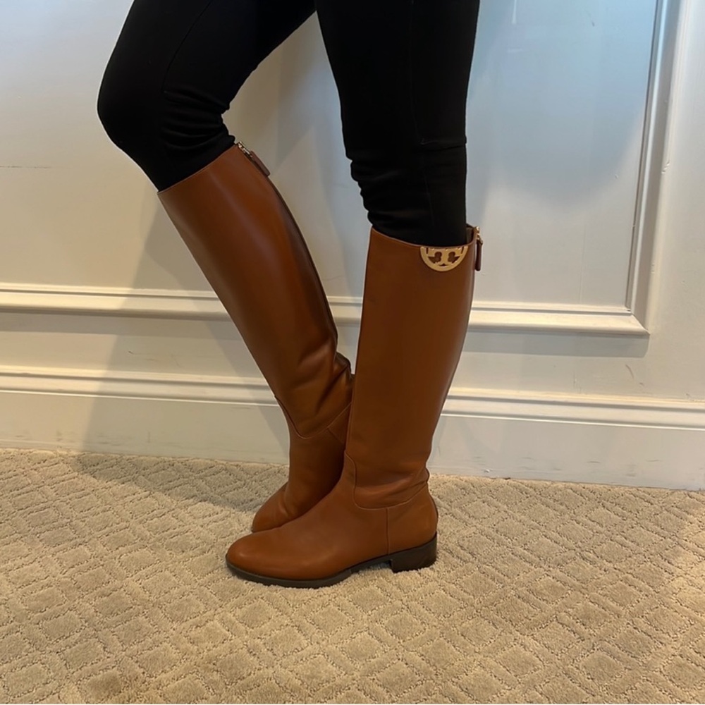 Tory Burch Brown Heeled Boots
